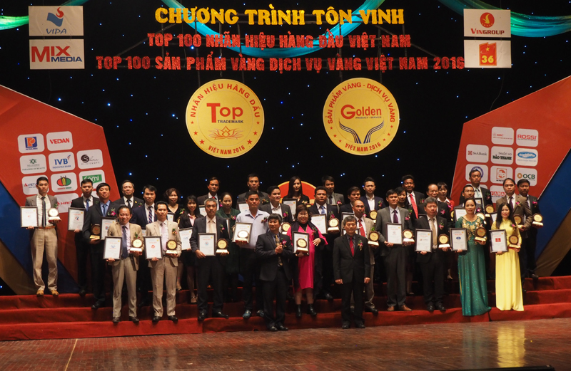 TOP 50 THƯƠNG HIỆU HÀNG ĐẦU VN 2016